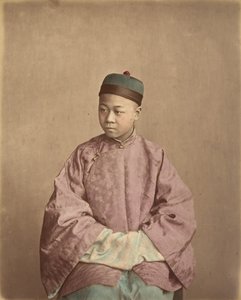 [Ung kinesisk gentleman], 1870-talet. av Baron Raimund von Stillfried
