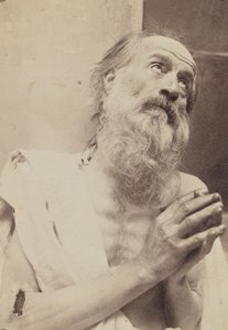 [Porträtt av man som ber] av Baron Wilhelm von Gloeden