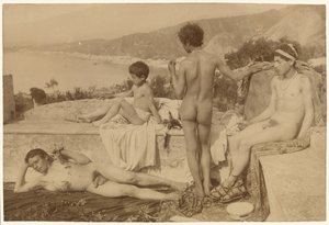 [Sicilianska pojkar] av Baron Wilhelm von Gloeden