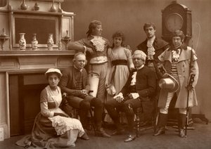 The Vaudeville Company i The Road to Ruin, på Vaudeville Theatre, London, 1886