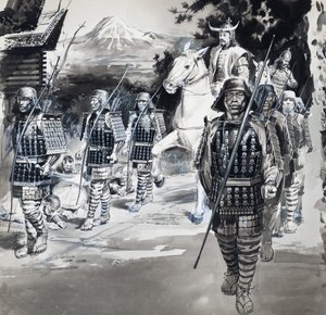 Asiatiska krigare av Barrie Linklater