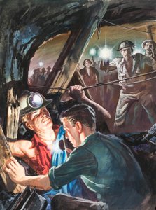 Dr Andrew Manson (gouache på papper)