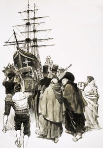År 1823 fylldes Mary Dear med guld från Peru och spanska adelsmän