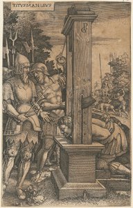 Adam och Eva av Barthel Beham