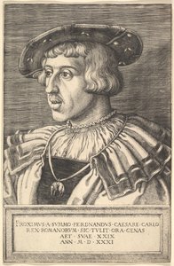 Kejsar Ferdinand I, 1500-talet. av Barthel Beham