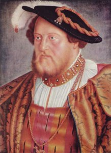 Tyska: Porträtt av Ottheinrich, prins av Pfalz Porträtt av Ottheinrich, prins av Pfalz av Barthel Beham