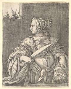 Judith, ca. 1526. av Barthel Beham
