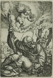 Sankt Christopher av Barthel Beham