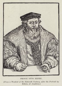 Otto Heinrich, kurfurst Pfalz av Barthel after Beham