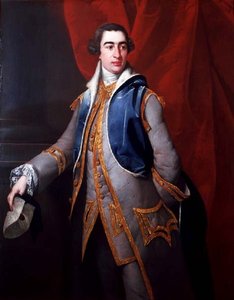 Porträtt av Thomas Havers (olja på duk) av Barthelemy (attr. to) Du Pan