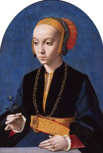 Porträtt av Elisabeth Bellinghausen (ca 1520- gt; 1570)