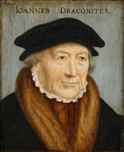 Porträtt av Johannes Draconites