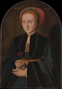 Porträtt av en kvinna, 1533.