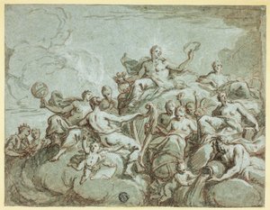 Apollon och muserna