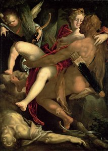 Hercules, Deianeira och kentauren Nessus, 1580