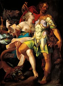 Odysseus och Circe, av Bartholomaeus Spranger (1546-1611) av Bartholomaeus Spranger