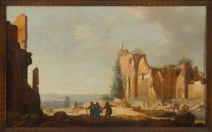 Kristus på väg till Emmaus av Bartholomeus Breenbergh