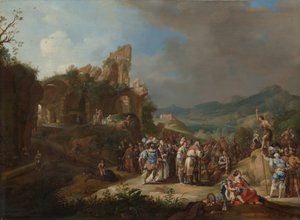 Johannes Döparens predikan, 1634.