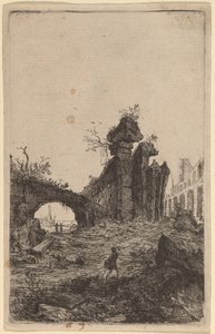 Ruinerna av Colosseum av Bartholomeus Breenbergh