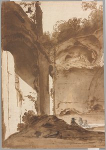 Villa of Maecenas i Tivoli av Bartholomeus Breenbergh