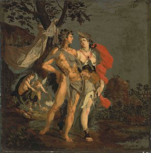 Sine Baccho et Cerere friget Venus av Bartholomeus Spranger