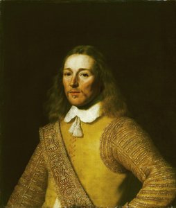 Porträtt av en officer av Bartholomeus van der Helst