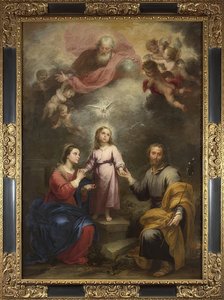 Den himmelska och jordiska treenigheten. Omkring 1675-82