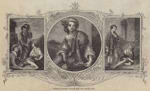 Murillos spanska bondpojkar och blomsterflicka av Bartolomé Esteban Murillo