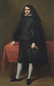 Porträtt av en herre i ruffkrage, ca 1670