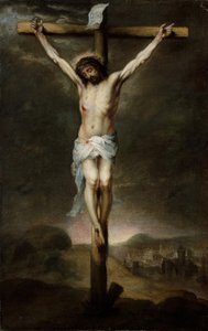 Korsfästelsen, ca. 1675. av Bartolomé Esteban Murillo
