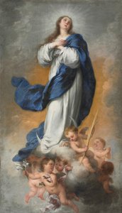 Den obefläckade avlelsen, ca. 1680. av Bartolomé Esteban Murillo