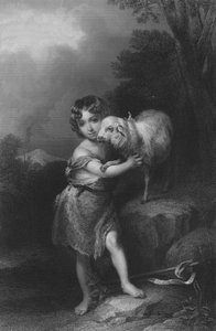 The Infant St John (gravyr)