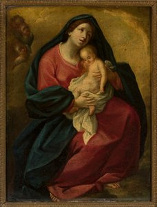 Madonna med barnet av Bartolomé Esteban Murillo