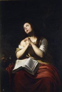 Magdalena av Bartolomé Esteban Murillo