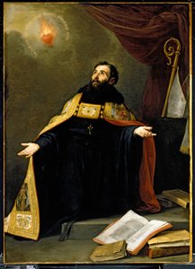 Saint Augustine i extas av Bartolomé Esteban Murillo