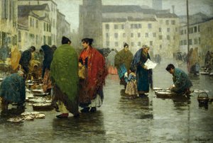 Avhållsamhetens dag, av Bartolomeo Teofilo Ismaele Bezzi (1851-1923)