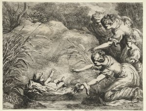 Moses räddad från Nilen.