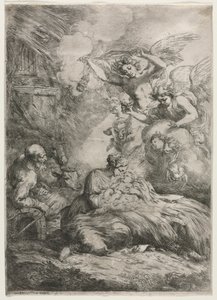 Födelsekyrkan. av Bartolomeo Biscaino