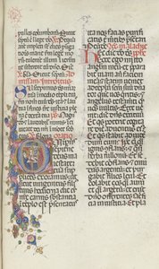 Missale: Fol. 270: Presentation av Kristus för Simeon, 1469. av Bartolomeo Caporali