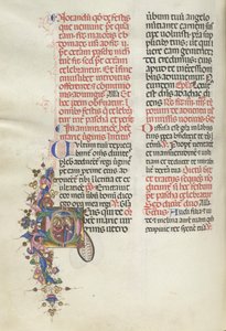 Missale: Fol. 275v: Annunciation, 1469.