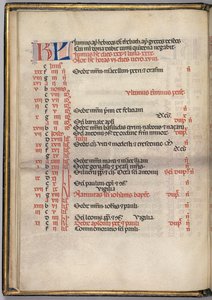Missale: Fol. 5v: Junikalendersidan, 1469