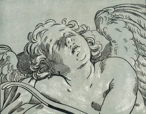En sovande amor, 1630-45.