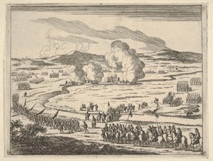 The Seige of Alexandria Begins, från The Idea of ​​a Christian Prince and Hero in Francis..., 1659.