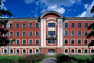 Mitava Palace (1700-talet), design av Bartolomeo Francesco Rastrelli (1700-1771), Jelgava, Zemgale, Lettland Detalj