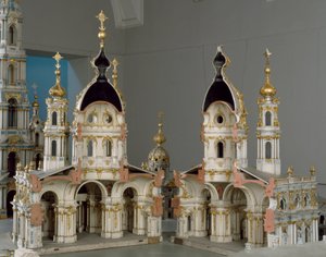 Projekt för Jungfrun av uppståndelsens kloster (Smolny) i Sankt Petersburg (Sankt Petersburg)