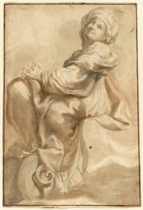 Sittande Sibyl