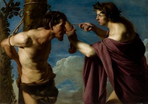 Apollo och Marsyas