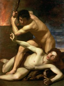 Kain mördar Abel, ca 1610 (olja på duk)