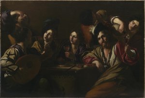 Tavern Scene, ca 1619.