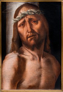 Kristus vid kolonnen, andra hälften av 1400-talet (olja på panel) av Bartolomeo Montagna